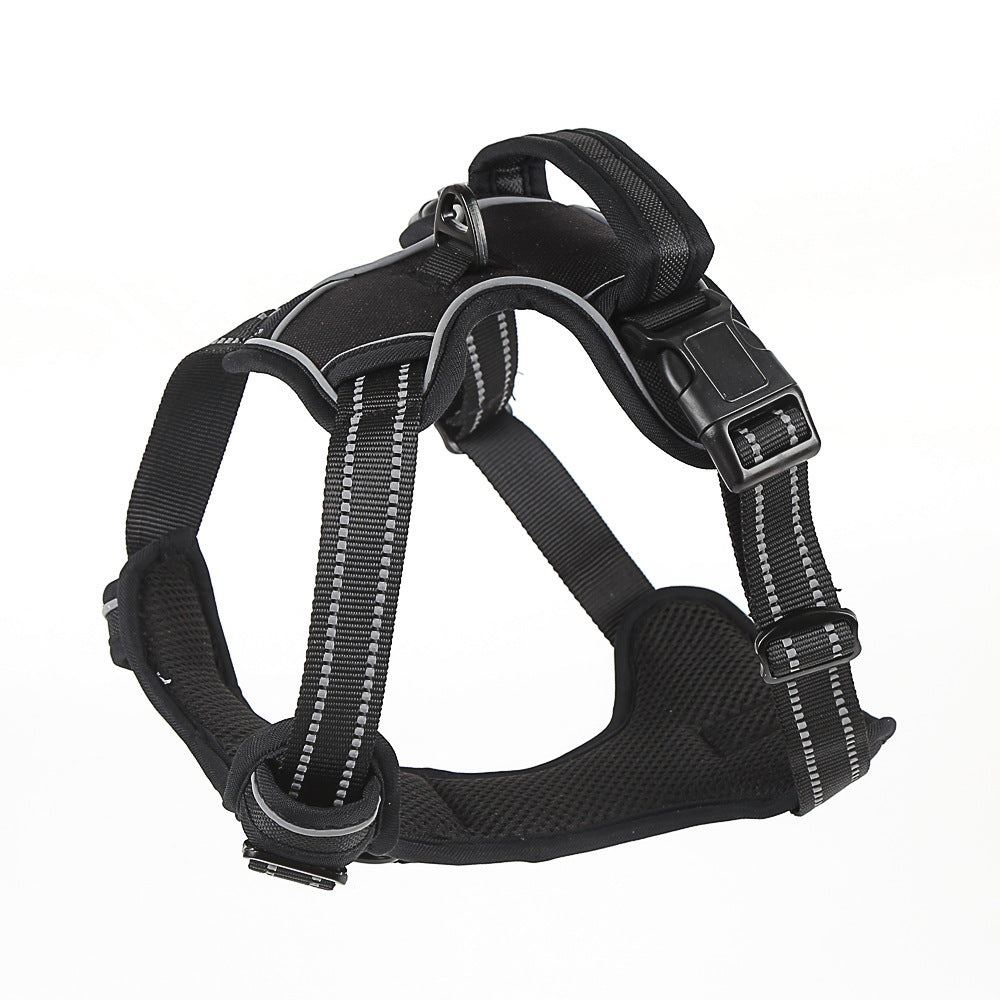 No-Pull Dog Harness Vest – Breathable, Reflective, and Designed for Comfort and Control.