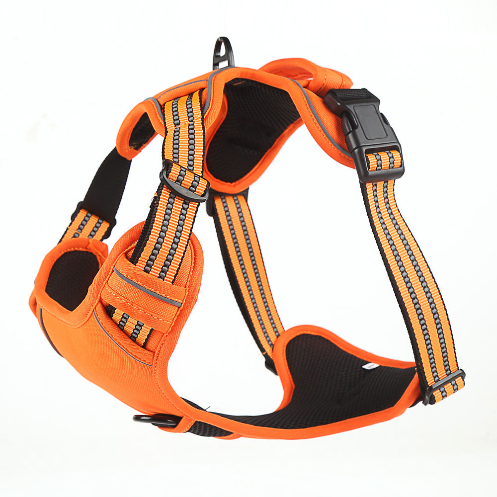 No-Pull Dog Harness Vest – Breathable, Reflective, and Designed for Comfort and Control.