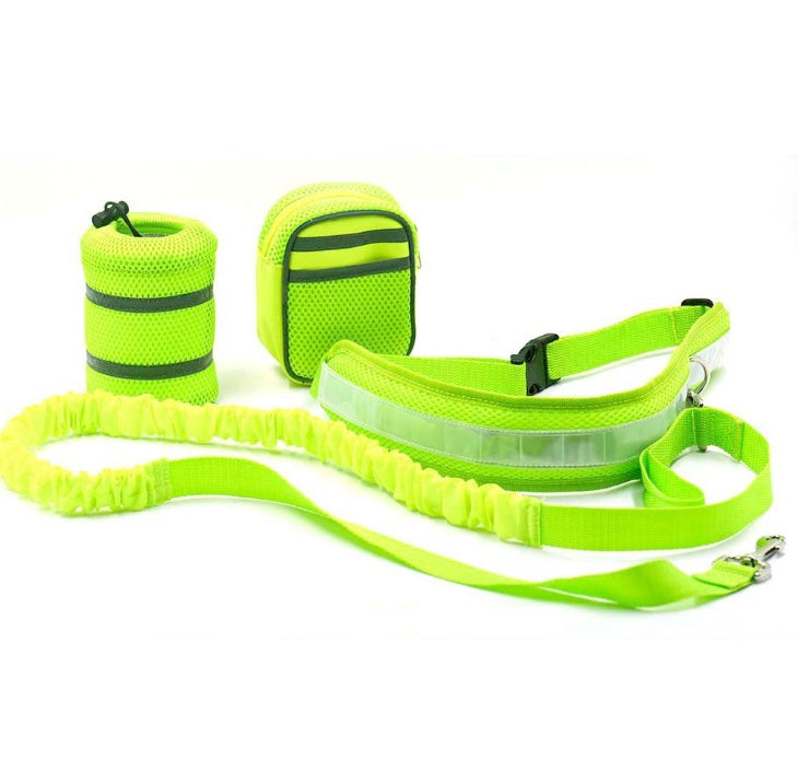 Adjustable Hands-Free Dog Leash – Comfortable and Convenient Leash for Walks, Runs, and Outdoor Adventures.