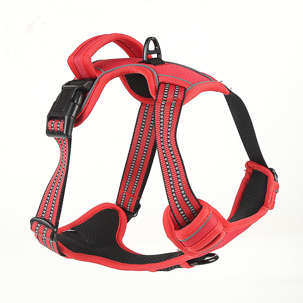 No-Pull Dog Harness Vest – Breathable, Reflective, and Designed for Comfort and Control.