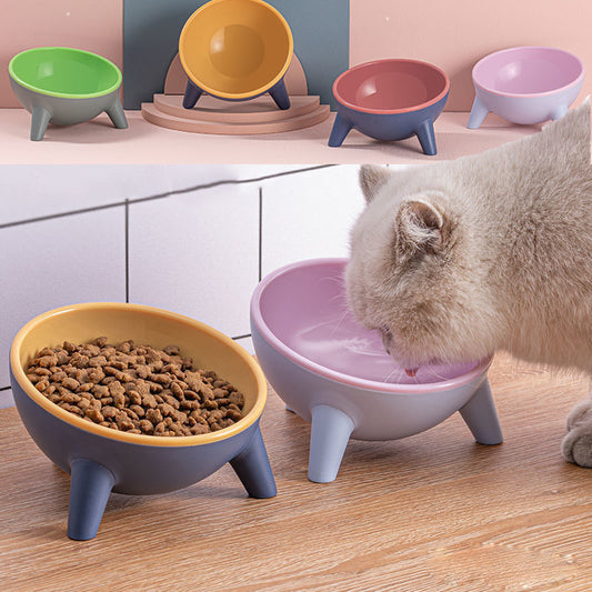 Pet Food Bowls with Stand | Suitable for Cats, Dogs, and Rabbits | Nordic Style Feeder | Pet Accessories and Supplies