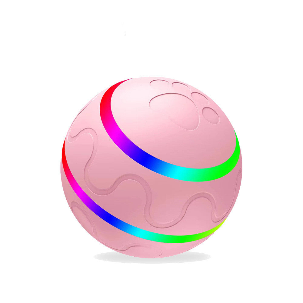 New Cat Wicked Ball Toy – Intelligent Self-Rotating USB-Powered Ball for Interactive Play and Entertainment.