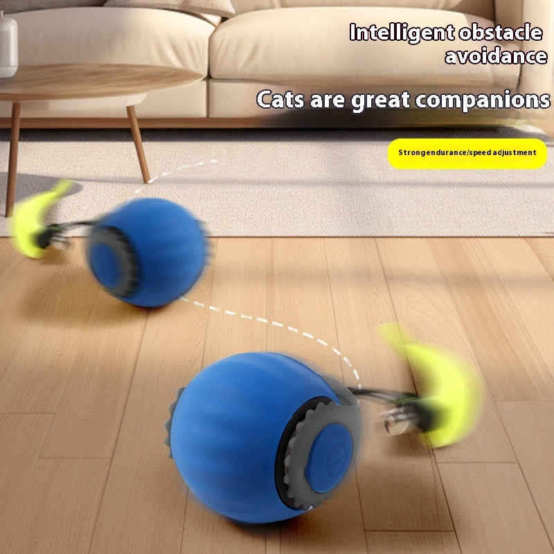 Automatic Gravity Ball Cat Toy – Interactive and Fun Toy That Moves on Its Own to Entertain Your Cat.